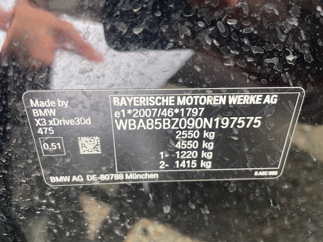 11bl -  X3 xDrive30d