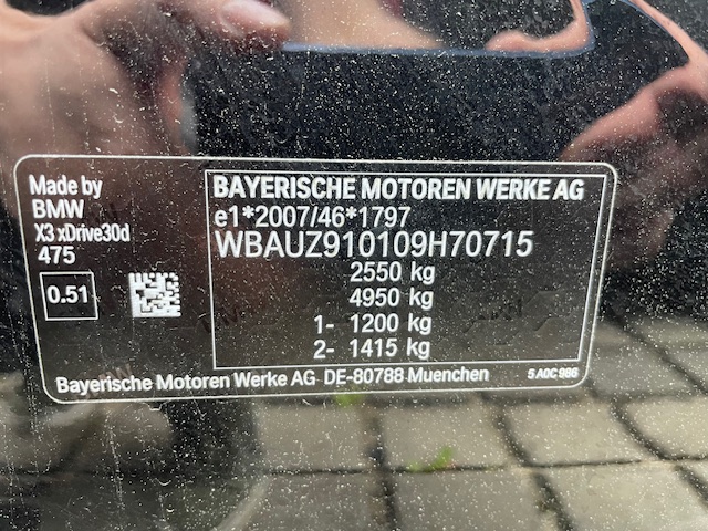 11bl -  X3 xDrive30d